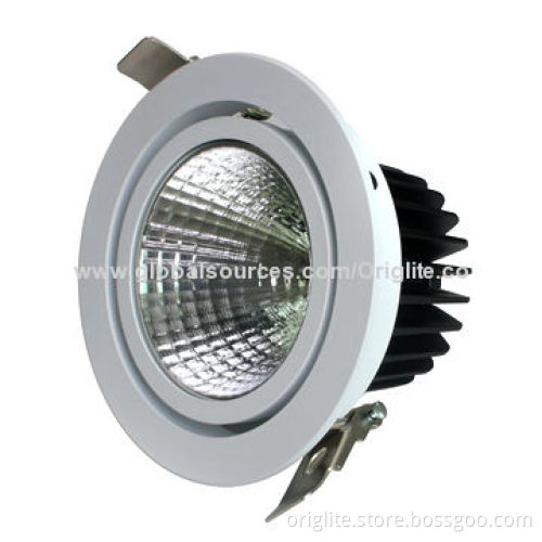 LED Downlight, 35W Tridonic Power, BridgeLUX Chip, COB LED, 3-year Warranty, 82 CRI, Perfect Design
